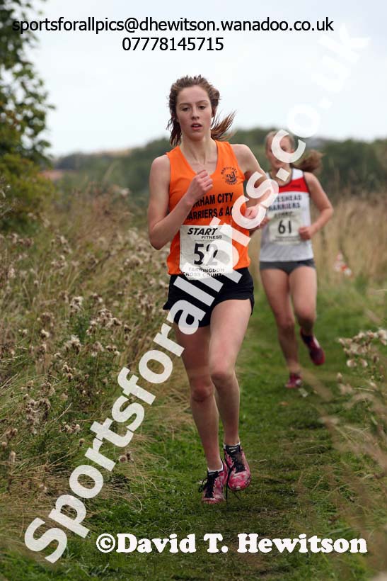 Under-17s Sunderland Harriers Open Cross Country. Photo: David T. Hewitson/Sports for All Pics